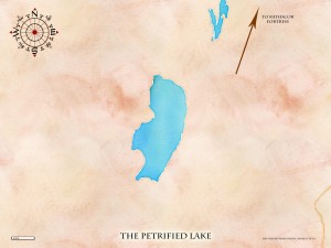 Map of The Petrified Lake